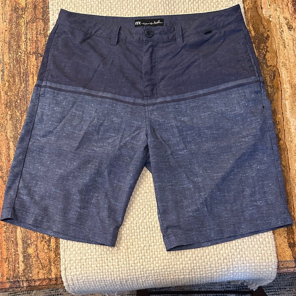 Travis Mathew Blue Board Shorts